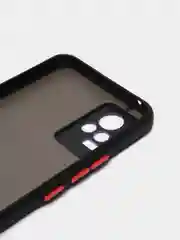 Синий чехол с рисунком на Vivo V21e (Виво В21е)
