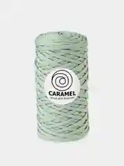 Мятный шнур Caramel (Карамель), плоский, полиэфирный, 5 мм
