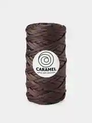 Шоколадный шнур Caramel (Карамель), плоский, полиэфирный, 5 мм