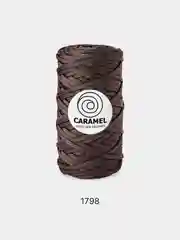 Шоколадный шнур Caramel (Карамель), плоский, полиэфирный, 5 мм