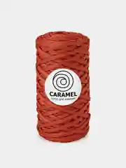 Терракотовый шнур Caramel (Карамель), плоский, полиэфирный, 5 мм