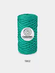 Бирюзовый шнур Caramel (Карамель), плоский, полиэфирный, 5 мм