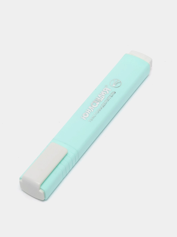 Текстовыделитель ЮНЛАНДИЯ "COLORSTAR PASTEL", бирюзовый, линия 1-4 мм