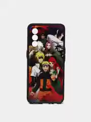 Оранжевый чехол с рисунком на Realme GT Master Edition (Реалми ГТ Мастер Эдишн)