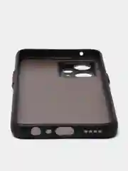 Бордовый чехол с рисунком для Realme 9 Pro+ (Plus)
