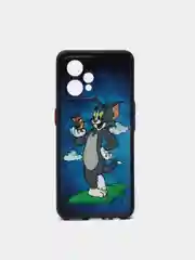 Синий чехол с рисунком для Realme 9 Pro+ (Plus)
