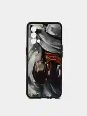 Бордовый чехол с рисунком на Realme GT Master Edition (Реалми ГТ Мастер Эдишн)