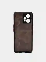 Тёмно-бордовый чехол с рисунком для Realme 9 Pro+ (Plus)