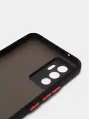 Черный чехол с рисунком на Vivo V23e (Виво В23е)