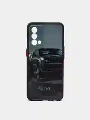 Серый чехол с рисунком на Realme GT Master Edition (Реалми ГТ Мастер Эдишн)