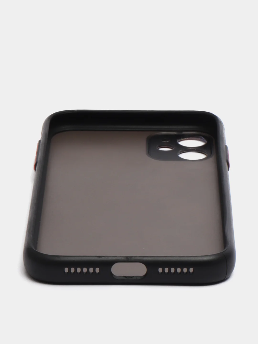 Оранжевый чехол с рисунком на Apple iPhone 11 (Айфон 11)