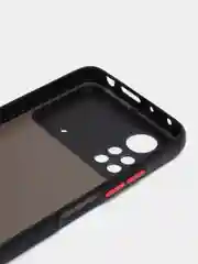 Черный чехол с рисунком на Xiaomi Poco X4 Pro 5G (Сяоми Поко Х4 Про 5G)