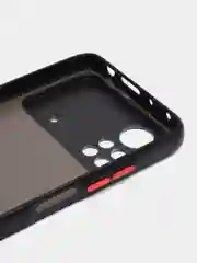 Серый чехол с рисунком на Xiaomi Poco X4 Pro 5G (Сяоми Поко Х4 Про 5G)