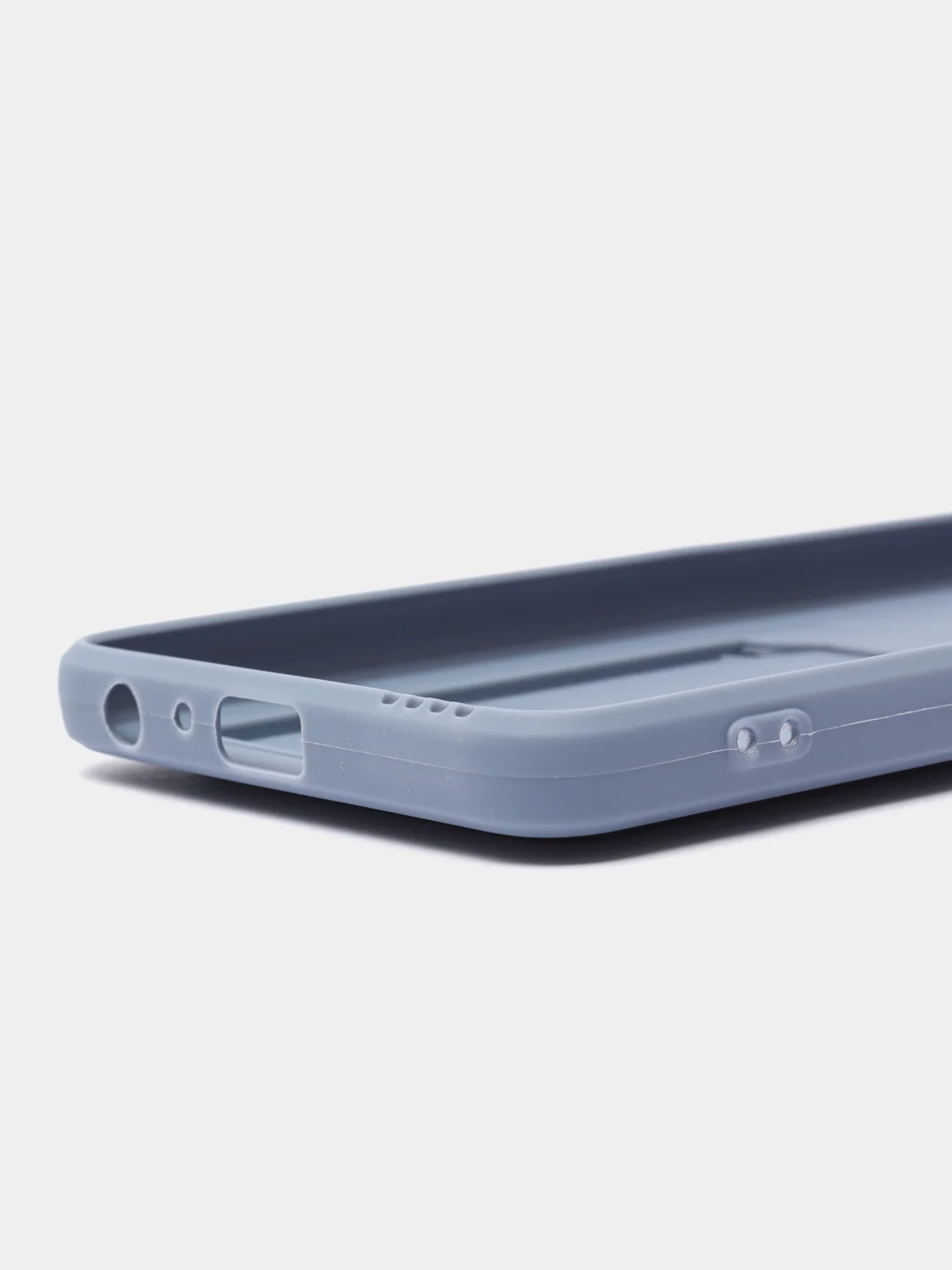Синий меланж чехол с карманом для карт Samsung Galaxy A31/A51/A71/A12/A22/A32/A52/A72/A50/A13/A33/A53