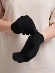 Черный перчатки гелевые увлажняющие Spa Gel Gloves многоразовые
