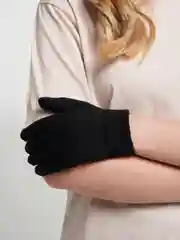 Черный перчатки гелевые увлажняющие Spa Gel Gloves многоразовые