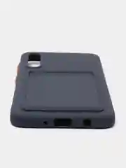 Темно-синий чехол с карманом для карт Samsung Galaxy A31/A51/A71/A12/A22/A32/A52/A72/A50/A13/A33/A53