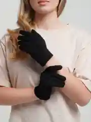 Черный перчатки гелевые увлажняющие Spa Gel Gloves многоразовые