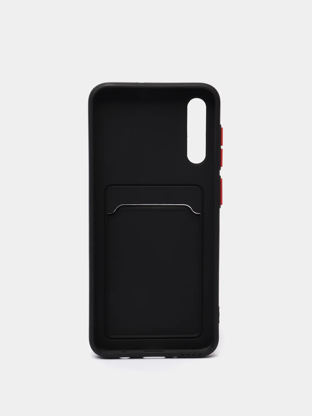 Черный чехол с карманом для карт Samsung Galaxy A31/A51/A71/A12/A22/A32/A52/A72/A50/A13/A33/A53