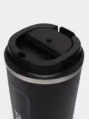 Черный perfeo Термокружка для напитков с крышкой-поилкой, объем 0,5 л, цвет зеленый, черный