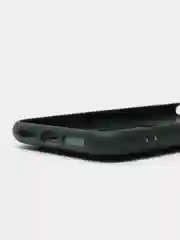 Тёмно-зелёный чехол с карманом для карт iPhone 7 8 Plus XR X/XS Max 11 12 13 Pro Max mini айфон про макс