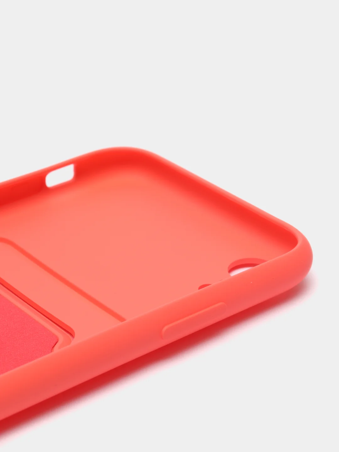 Коралловый чехол с карманом для карт iPhone 7 8 Plus XR X/XS Max 11 12 13 Pro Max mini айфон про макс