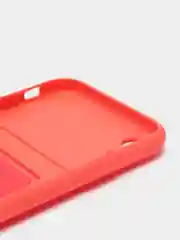Коралловый чехол с карманом для карт iPhone 7 8 Plus XR X/XS Max 11 12 13 Pro Max mini айфон про макс