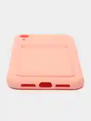 Оранжевый чехол с карманом для карт iPhone 7 8 Plus XR X/XS Max 11 12 13 Pro Max mini айфон про макс