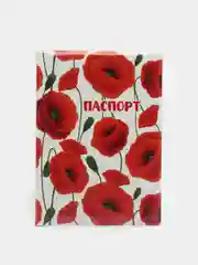 Красный обложка на паспорт, чехлы для карт и проездного билета