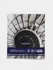 Фиолетовый тетрадь предметная "Calligrata", 48 листов, белизна 75%