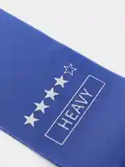 Синий фитнес-резинка лента