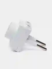 Белый сетевой разветвитель "Ru Power" 3 гнезда, 6 А, без заземления