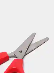 Фиолетовый ножницы детские пластиковые с футляром