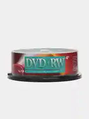 Оптический однослойный диск VS DVD+RW 4,7 GB 4x CB, 10 штук, 25 штук