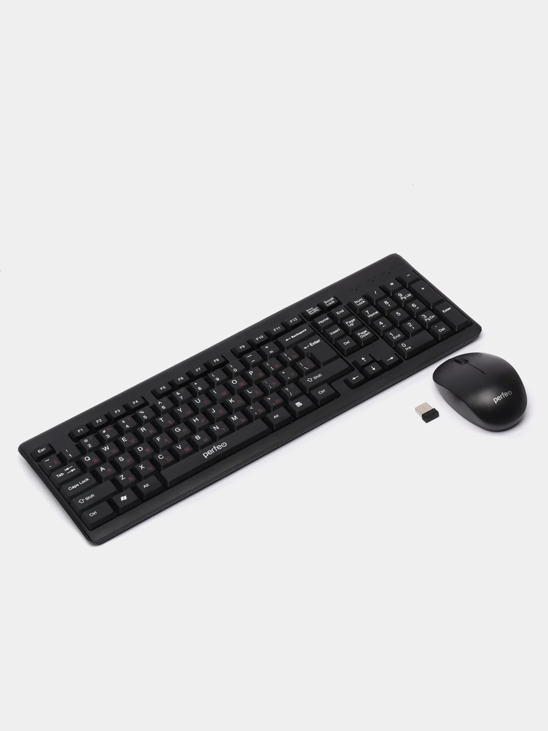Perfeo беспроводной набор "TEAM", USB: клавиатура 102 кн. + оптич. мышь 3 кн