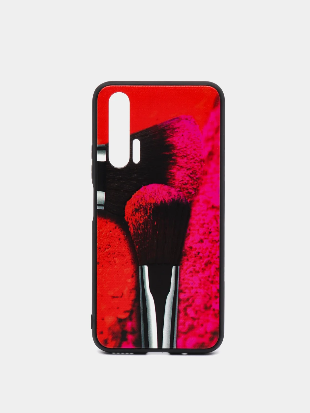 Розовый чехол с рисунком на Honor 20 Pro (Хонор 20 Про)
