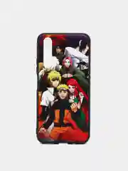 Оранжевый чехол с рисунком на Honor 20 Pro (Хонор 20 Про)