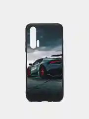 Хром чехол с рисунком на Honor 20 Pro (Хонор 20 Про)