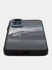 Хром чехол с рисунком на Xiaomi Redmi Note 11 4G и Redmi Note 11S 4G (Редми Нот 11 и  Нот 11с)