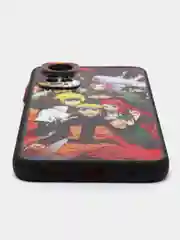 Оранжевый чехол с рисунком на Xiaomi Redmi Note 11 4G и Redmi Note 11S 4G (Редми Нот 11 и  Нот 11с)