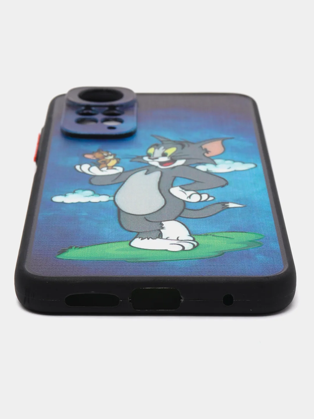 Синий чехол с рисунком на Xiaomi Redmi Note 11 4G и Redmi Note 11S 4G (Редми Нот 11 и  Нот 11с)