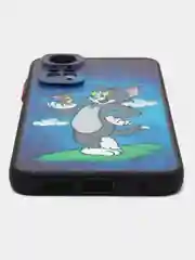 Синий чехол с рисунком на Xiaomi Redmi Note 11 4G и Redmi Note 11S 4G (Редми Нот 11 и  Нот 11с)