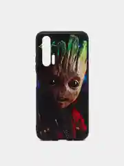 Терракотовый чехол с рисунком на Honor 20 Pro (Хонор 20 Про)