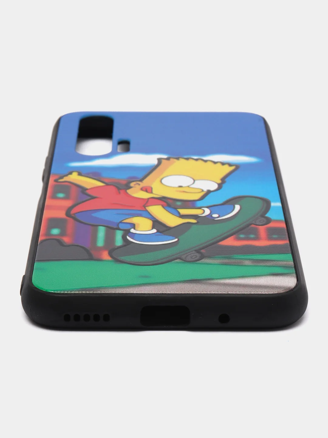 Голубой чехол с рисунком на Honor 20 Pro (Хонор 20 Про)