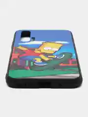 Голубой чехол с рисунком на Honor 20 Pro (Хонор 20 Про)