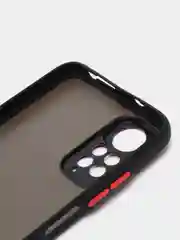 Розовый чехол с рисунком на Xiaomi Redmi Note 11 4G и Redmi Note 11S 4G (Редми Нот 11 и  Нот 11с)
