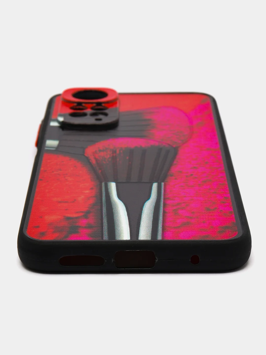 Розовый чехол с рисунком на Xiaomi Redmi Note 11 4G и Redmi Note 11S 4G (Редми Нот 11 и  Нот 11с)