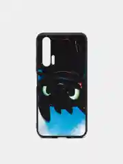 Угольный чехол с рисунком на Honor 20 Pro (Хонор 20 Про)