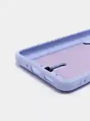 Лавандовый чехол Samsung Galaxy A33, Самсунг Галакси А33 5G силиконовый, с карманом для карты