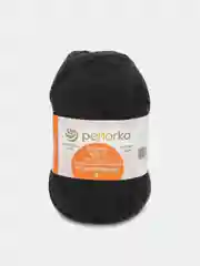 Черный пряжа Пехорка Конопляная 70% Хлопок 30% Конопля 50г 280м